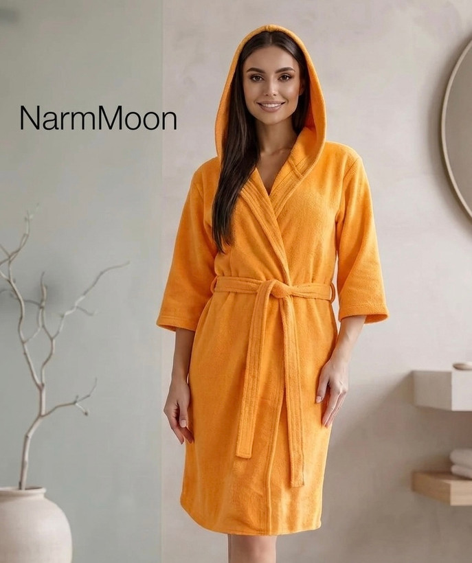 تنپوش کوتاه ساده پارچه ترک ، قد ۹۰ سانتیمتر، نرم و زودجذب