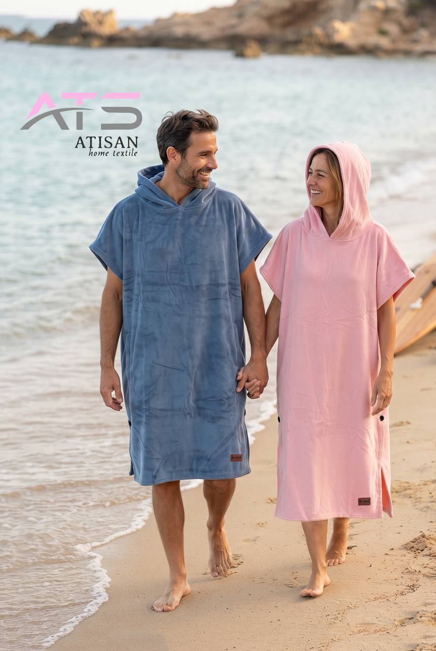 پانچ بزرگسال آتیسان (Atisan) کلاه‌دار بغل دکمه دار، نرم، سبک و آبگیر