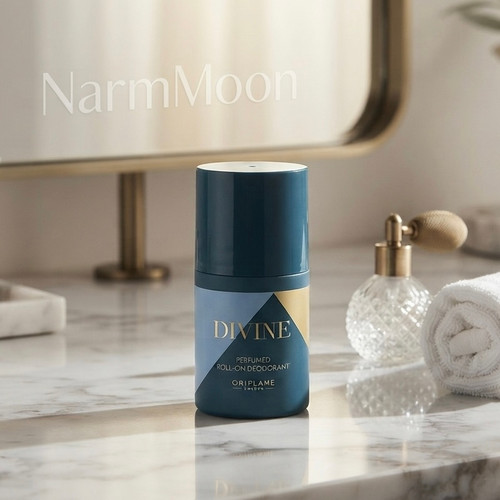 دئودورانت رولی زنانه اوریفلیم مدل دیواین Divine (حجم ۵۰ میل)