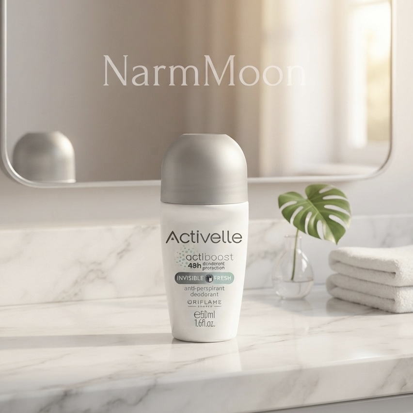 مام دئودورانت ضدلک اکتیول اوریفلیم مدل Activelle Invisible Fresh (حجم ۵۰ میل)