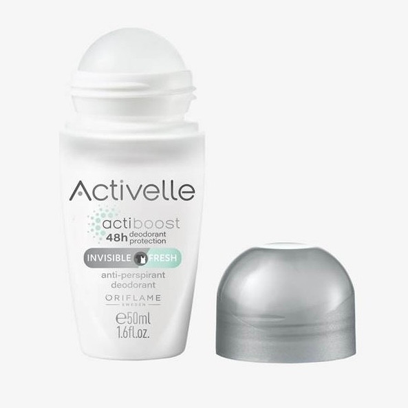 مام دئودورانت ضدلک اکتیول اوریفلیم مدل Activelle Invisible Fresh (حجم ۵۰ میل)
