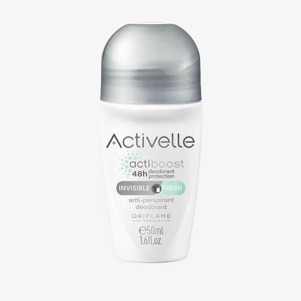 مام دئودورانت ضدلک اکتیول اوریفلیم مدل Activelle Invisible Fresh (حجم ۵۰ میل)
